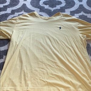 Mens yellow Polo Ralph Lauren Short Sleeve
